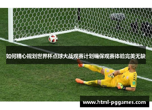 如何精心规划世界杯点球大战观赛计划确保观赛体验完美无缺