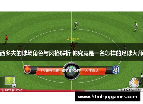 西多夫的球场角色与风格解析 他究竟是一名怎样的足球大师