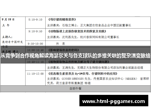从竞争到合作视角解读海瑟尔关与各支球队的多维关联的复杂演变脉络 从竞争到合作视角解读海瑟尔关与各支球队的多维关联的复杂演变脉络