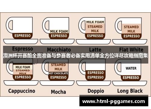 澳洲杯开赛前全面准备与参赛者必备实用清单全方位详尽攻略指南集 澳洲杯开赛前全面准备与参赛者必备实用清单全方位详尽攻略指南集